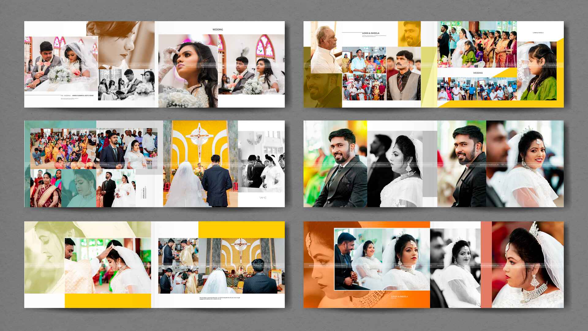Group | 12x36 | High-quality wedding album PSD | AMMU CREATION