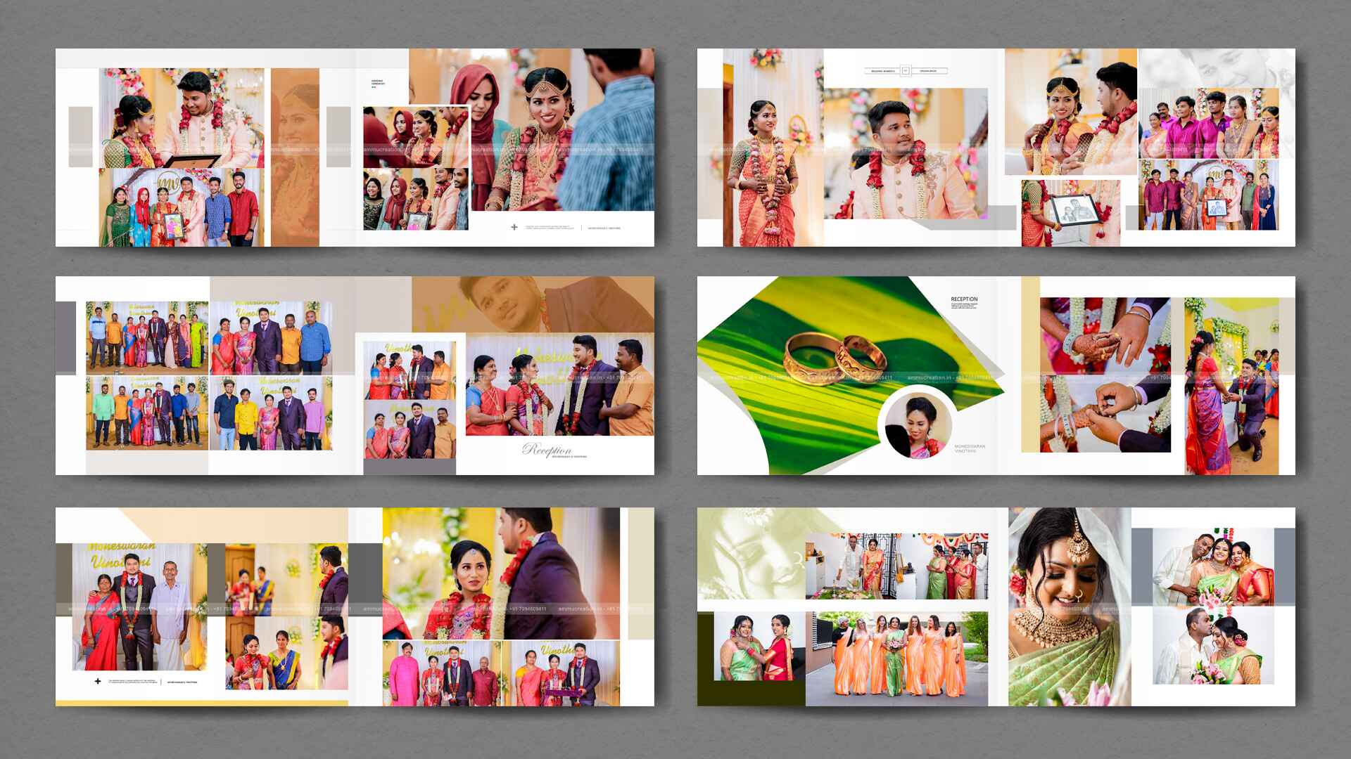 Group | 12x36 | High-quality wedding album PSD | AMMU CREATION
